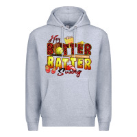 Hey Batter Batter Swing Softball Premium Hoodie | Teevron