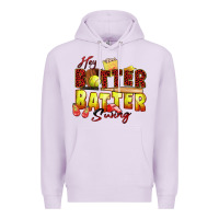 Lilac hey batter batter swing softball Premium Hoodie - Zillion Design Studio