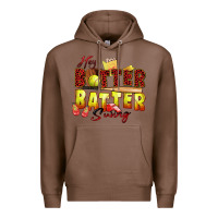 Chestnut hey batter batter swing softball Premium Hoodie - Zillion Design Studio