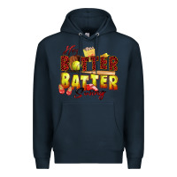 Navy hey batter batter swing softball Premium Hoodie - Zillion Design Studio