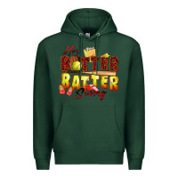 Sports Green hey batter batter swing softball Premium Hoodie - Zillion Design Studio