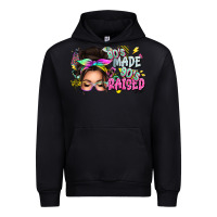 80s Made 90s Raised Messy Bun Urban Hoodie | Teevron