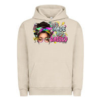 Pigment French Oak 80s made 90s raised messy bun Urban Hoodie - texasbilliewilder