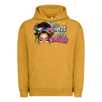 Pigment Peanut Butter 80s made 90s raised messy bun Urban Hoodie - texasbilliewilder