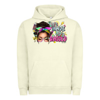 Pigment Pistachio 80s made 90s raised messy bun Urban Hoodie - texasbilliewilder