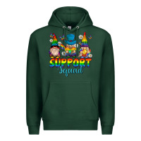 Sports Green support squad pride gnomies Premium Hoodie - texasbilliewilder