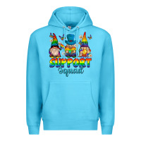 Ocean Blue support squad pride gnomies Premium Hoodie - texasbilliewilder
