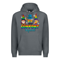 Rock support squad pride gnomies Premium Hoodie - texasbilliewilder