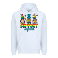White support squad pride gnomies Premium Hoodie - texasbilliewilder