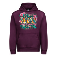 Mauve Wine i hope karma slaps you in the face before i do Urban Hoodie - Zillion Design Studio
