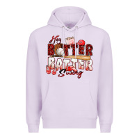 Lilac hey batter batter swing baseball Premium Hoodie - Zillion Design Studio