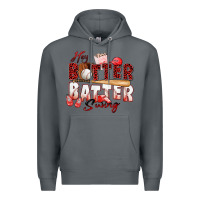 Rock hey batter batter swing baseball Premium Hoodie - Zillion Design Studio