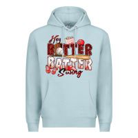 Blue Mist hey batter batter swing baseball Premium Hoodie - Zillion Design Studio