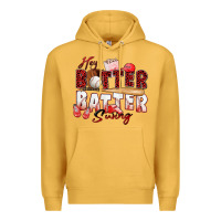 Mustard hey batter batter swing baseball Premium Hoodie - Zillion Design Studio