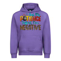 Tulip i had my patience tested i'm negative Urban Hoodie - Zillion Design Studio