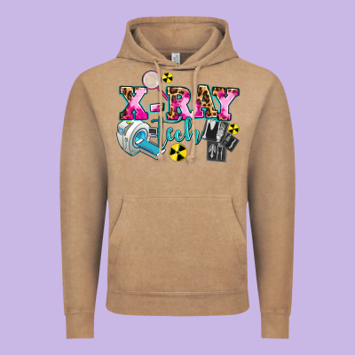 X Ray Tech Vintage Hoodie Designed By Adodesignshop