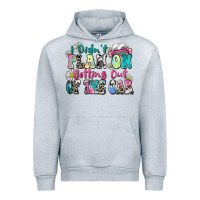 Heather Grey i didn't plan on getting out of the car Urban Hoodie - Zillion Design Studio