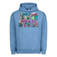 Pigment Pebble Blue i didn't plan on getting out of the car Urban Hoodie - Zillion Design Studio