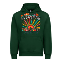 Forest Green everyone was thinking it i just said it Urban Hoodie - Zillion Design Studio