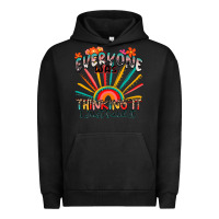 Pigment Black everyone was thinking it i just said it Urban Hoodie - Zillion Design Studio