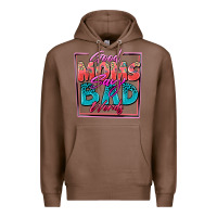 Chestnut good moms say bad words Premium Hoodie - Zillion Design Studio