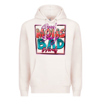 Pale Pink good moms say bad words Premium Hoodie - Zillion Design Studio