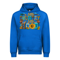 Cobalt a little country a little hood Urban Hoodie - texasbilliewilder