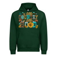 Forest Green a little country a little hood Urban Hoodie - texasbilliewilder