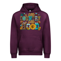 Mauve Wine a little country a little hood Urban Hoodie - texasbilliewilder