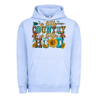 Pigment Grape Ice a little country a little hood Urban Hoodie - texasbilliewilder