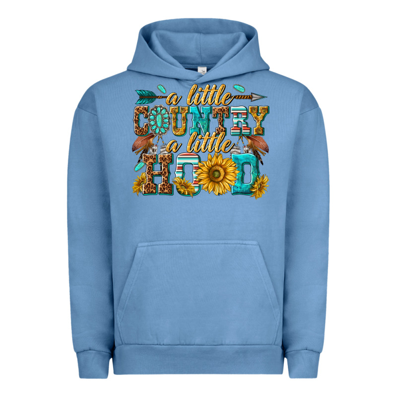 A Little Country A Little Hood Urban Hoodie by texasbilliewilder | Teevron