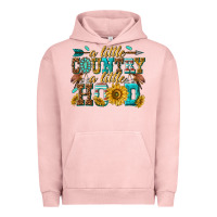Pigment Salmon a little country a little hood Urban Hoodie - texasbilliewilder