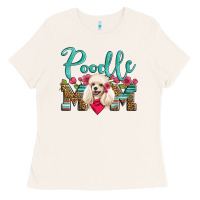 Bone poodle mom Ladies Tee - Artiststas