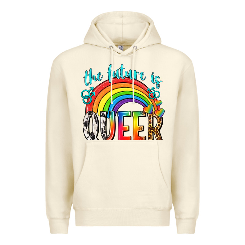 The Future Is Queer Premium Hoodie by texasbilliewilder | Teevron
