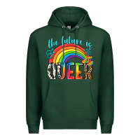 Sports Green the future is queer Premium Hoodie - texasbilliewilder