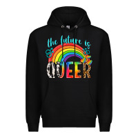 Black the future is queer Premium Hoodie - texasbilliewilder