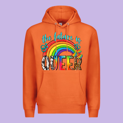 The Future Is Queer Premium Hoodie Designed By Texasbilliewilder