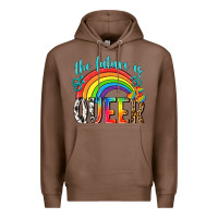 Chestnut the future is queer Premium Hoodie - texasbilliewilder
