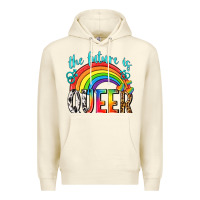 Sandshell the future is queer Premium Hoodie - texasbilliewilder