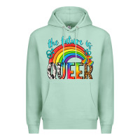 Seafoam the future is queer Premium Hoodie - texasbilliewilder