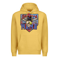 Antique Gold ballpark mama Premium Hoodie - Zillion Design Studio
