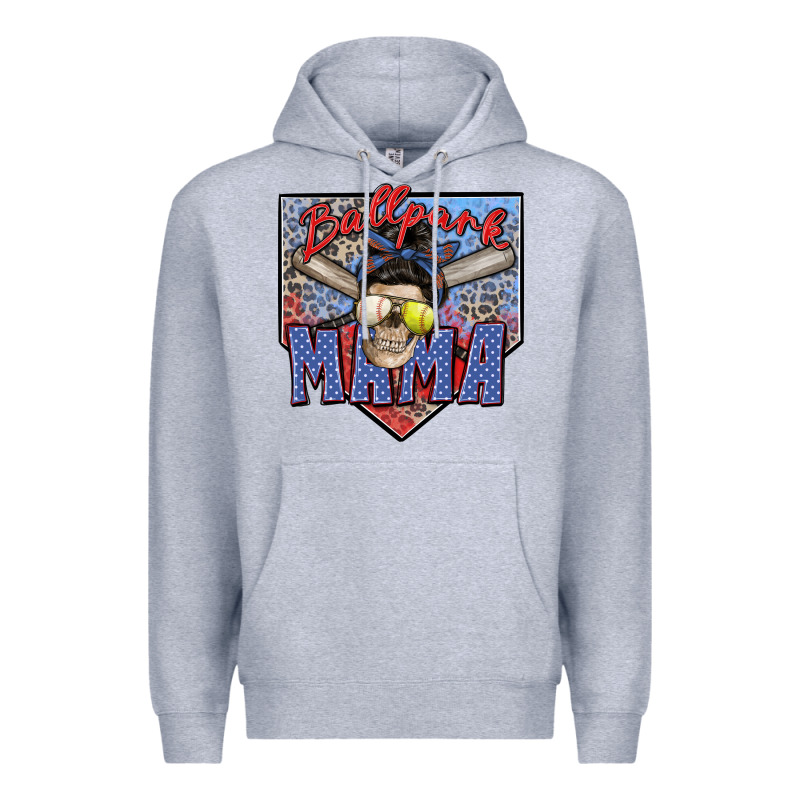 Ballpark Mama Premium Hoodie by Zillion Design Studio | Teevron