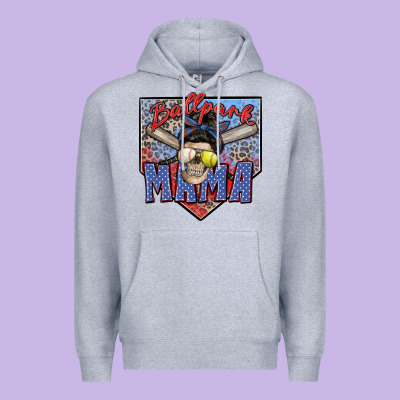 Ballpark Mama Premium Hoodie Designed By Zillion Design Studio
