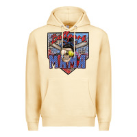 Pina Colada ballpark mama Premium Hoodie - Zillion Design Studio
