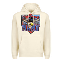 Sandshell ballpark mama Premium Hoodie - Zillion Design Studio