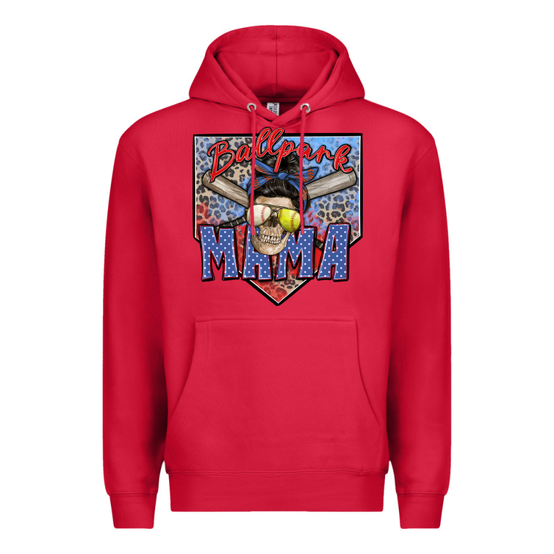 Ballpark Mama Premium Hoodie by Zillion Design Studio | Teevron