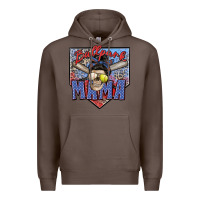 Coffee ballpark mama Premium Hoodie - Zillion Design Studio