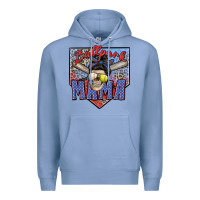 Colony Blue ballpark mama Premium Hoodie - Zillion Design Studio