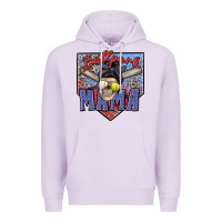 Lilac ballpark mama Premium Hoodie - Zillion Design Studio