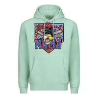 Seafoam ballpark mama Premium Hoodie - Zillion Design Studio